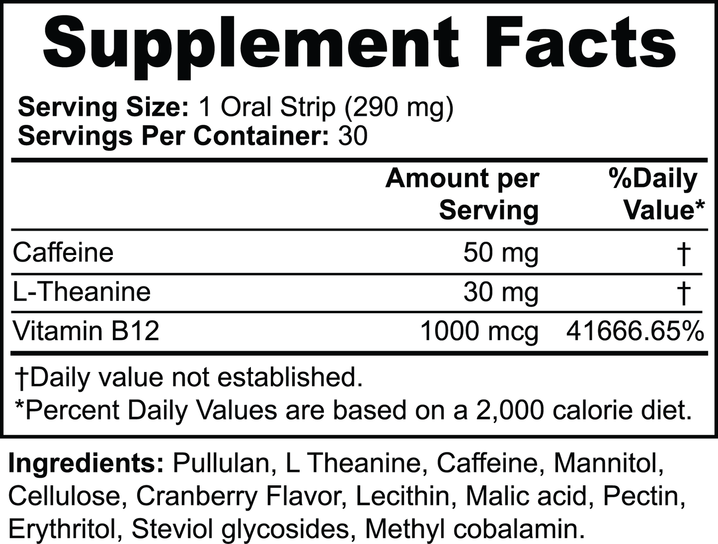 VYTL Energy Strips (30 ct)